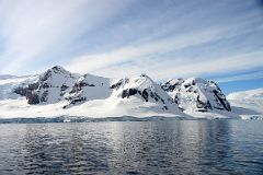 17A Wild Spur, Hubl Peak And Wheatstone Glacier On Arctowski Peninsula From Zodiac At Cuverville Island On Quark Expeditions Antarctica Cruise